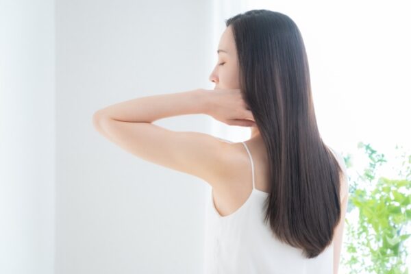 補修・保湿成分を説明するイメージ画像